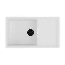 Кухонная мойка Omoikiri Sintesi 86-WH 86x50x21.7 белый