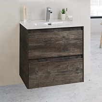 Тумба с раковиной BelBagno Kraft KRAFT 39-500/390-2C-SO-PP 50 Pino Pasadena
