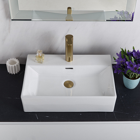 Раковина накладная BelBagno BB1340 35x50.5x13.5 белый