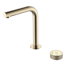 Смеситель Boheme Tech 158-G для раковины, автоматический, золото
