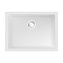 Кухонная мойка Omoikiri Okinoshima 61-U/I-WH 46x61x25.5 белый