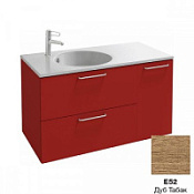 Тумба под раковину Jacob Delafon Odeon Rive Gauche EB2544-R5-E52 100 дуб табак