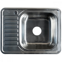 Мойка кухонная IDDIS Basic BAS65SRi77 хром