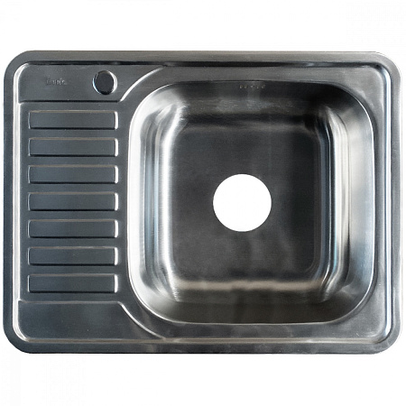 Мойка кухонная IDDIS Basic BAS65SRi77 хром