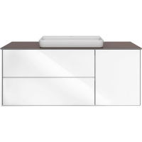Тумба с раковиной Kerama Marazzi Plaza Modern PLB.M.120.3\WHT 120 белый глянцевый
