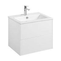 Тумба с раковиной Aquaton Сохо 1A258001AJ010 60 белый