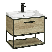 Тумба под раковину Aquaton Лофт Фабрик 1A242301LTDU0 65 дуб эндгрейн