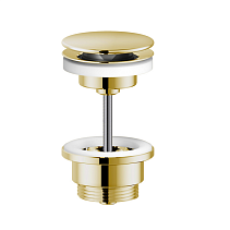 Донный клапан для раковины Nobili AV00110/11GDP золото