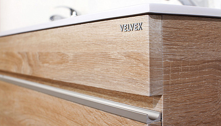 Тумба для комплекта Velvex Pulsus 140 дуб сонома