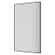 Зеркало Armadi Art Modern 569-B 60х100 с подсветкой, черный
