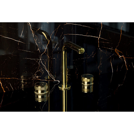 Смеситель Boheme Prestige 152-G-PR для раковины, золото