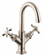 Смеситель Axor Montreux 16505820 для раковины, шлифованный никель