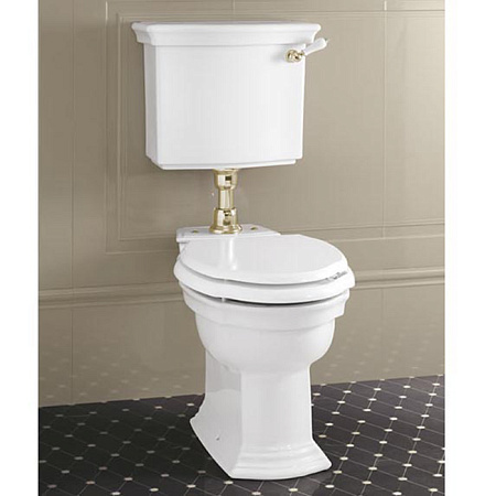 Унитаз со средним бачком Devon&Devon Westminster IBWCWES золото