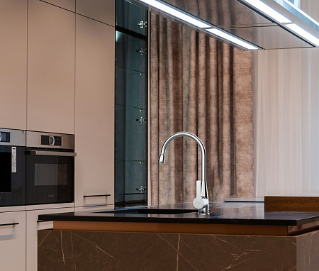 Смеситель GPD Solus MTE55 для кухонной мойки