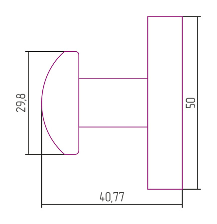 Вешалка Сунержа Без серии 00-3006-0000 без покрытия