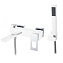Смеситель Boheme Q 143-CRCR для ванны с душем, хром - фото 1