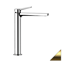 Смеситель Remer Slash SL11LBG для раковины, золото брашированное Смеситель Remer Slash SL11LBG для раковины, золото брашированное