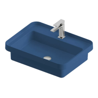 Раковина ArtCeram Fuori Scala TFL034 36;00 60х45 blue notte