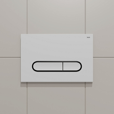 Кнопка смыва IDDIS Unifix UNI01WBi77 белый