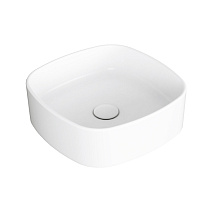 Раковина накладная Simas Folio FO 03 bia 40x40x13 без отверстия под смеситель, белый