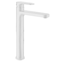 Смеситель Palazzani Wild 08301843 для раковины, матовый белый Смеситель Palazzani Wild 08301843 для раковины, матовый белый