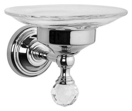 Мыльница Tiffany World Crystal TWCR106cr-sw хром