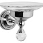 Мыльница Tiffany World Crystal TWCR106cr-sw хром - фото 1