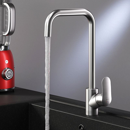 Смеситель Am.Pm Like F8006011 для кухонной мойки, сатин