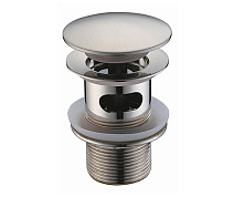 Донный клапан WasserKRAFT A073 матовый хром