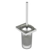 Ершик для унитаза Koin Nex NEX800 подвесной, стеклянная,колба, хром