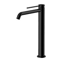 Смеситель Gattoni Circle Two 9148/91NO для раковины, черный матовый