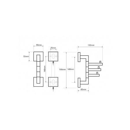 Крючок Bemeta Beta 132206072 тройной