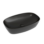 Раковина накладная Ceramica Nova Element CN6049MB 60x38x13.8 черный матовый