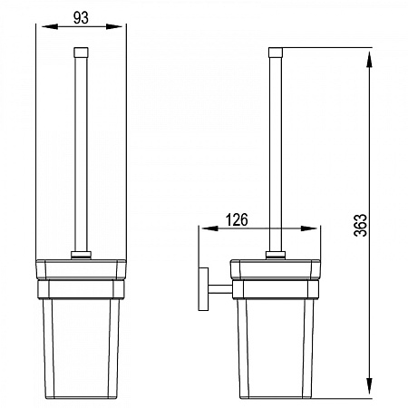 Ершик Timo Selene 10061/00 хром