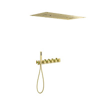 Душевой комплект Timo Petruma SX-5329/17SM золото матовое Душевой комплект Timo Petruma SX-5329/17SM золото матовое