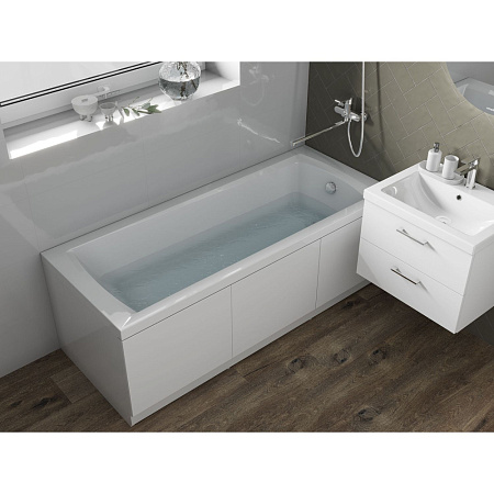 Смеситель Cersanit Brasko 64091 для ванны с душем, хром