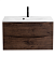 Тумба с раковиной BelBagno Marino MARINO-900-2C-SO-RW-P 90 rovere moro