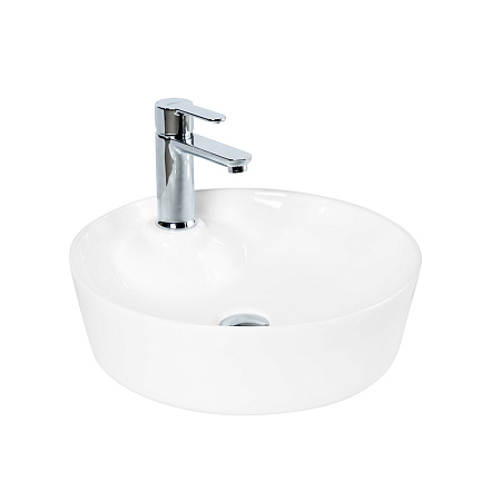 Раковина накладная BelBagno BB1306 43x43x13 белый