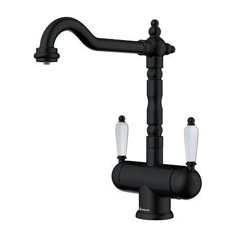 Смеситель Omoikiri Amagasaki-GB 4994362 для кухонной мойки, графит