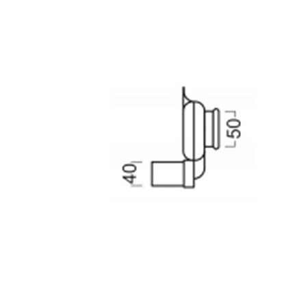 Сифон Hatria YXFI01 для писсуара