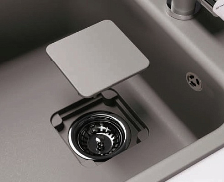 Кухонная мойка Omoikiri Tasogare 51-SA 51х51 бежевый