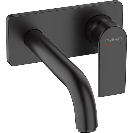 Смеситель Hansgrohe Vernis Shape 71578670 для раковины, черный матовый