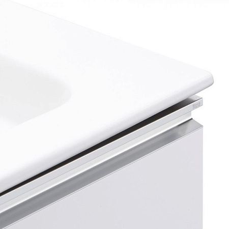 Тумба с раковиной Roca The Gap A857397806 60 белый глянец