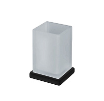 Стакан Colombo Look B1641.NM настольный, черный матовый