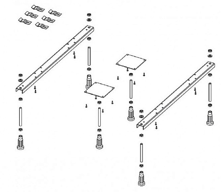 Ножки для поддона Riho 207111