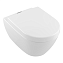 Чаша для унитаза подвесного Villeroy & Boch Subway 2.0 5614A1R1 альпийский белый CeramicPlus
