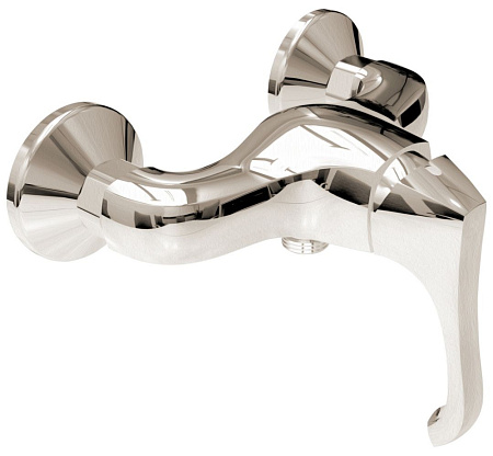 Смеситель Emmevi Ares 76002NS для душа, зачищенный никель