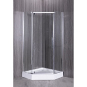 Душевой уголок Esbano ESR-8160 90х90 см с низким поддоном