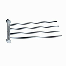 Полотенцедержатель WasserKRAFT K-1034 рога, хром