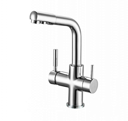 Смеситель для кухонной мойки RUSH Gozo MS9035-31 хром